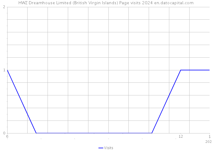 HWZ Dreamhouse Limited (British Virgin Islands) Page visits 2024 
