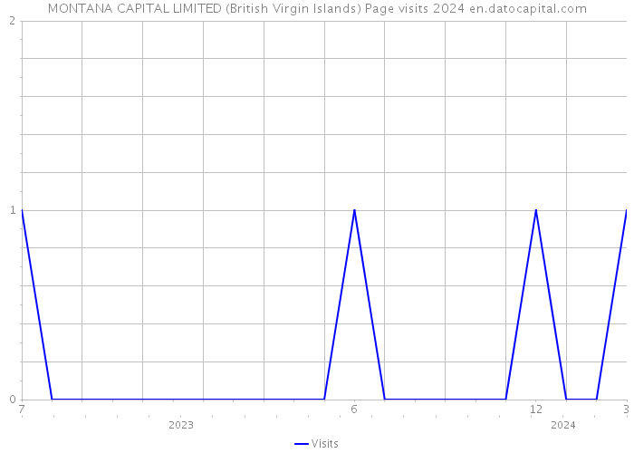 MONTANA CAPITAL LIMITED (British Virgin Islands) Page visits 2024 