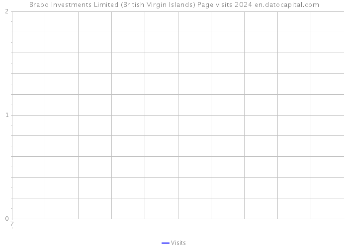Brabo Investments Limited (British Virgin Islands) Page visits 2024 
