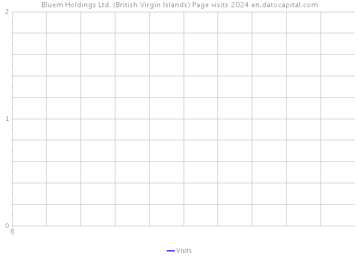 Bluem Holdings Ltd. (British Virgin Islands) Page visits 2024 