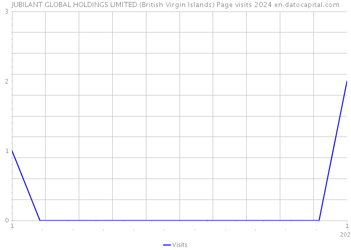 JUBILANT GLOBAL HOLDINGS LIMITED (British Virgin Islands) Page visits 2024 