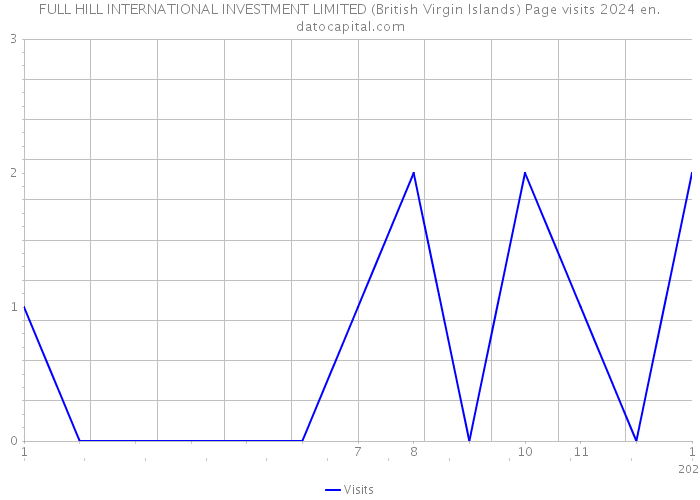 FULL HILL INTERNATIONAL INVESTMENT LIMITED (British Virgin Islands) Page visits 2024 