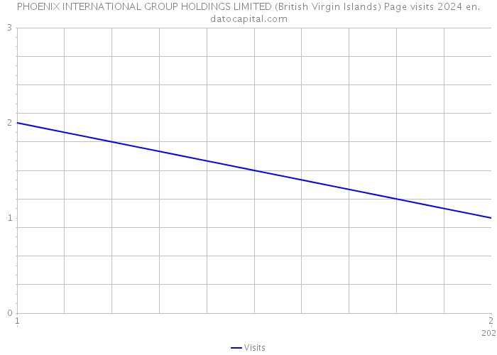 PHOENIX INTERNATIONAL GROUP HOLDINGS LIMITED (British Virgin Islands) Page visits 2024 