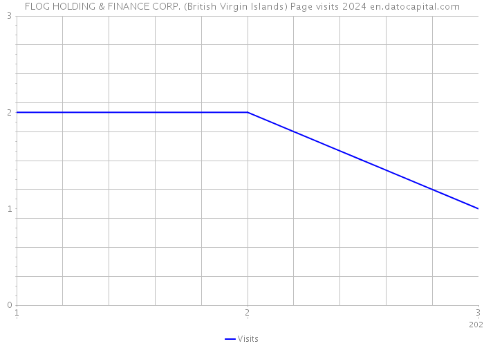 FLOG HOLDING & FINANCE CORP. (British Virgin Islands) Page visits 2024 