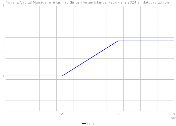 Nirvana Capital Management Limited (British Virgin Islands) Page visits 2024 