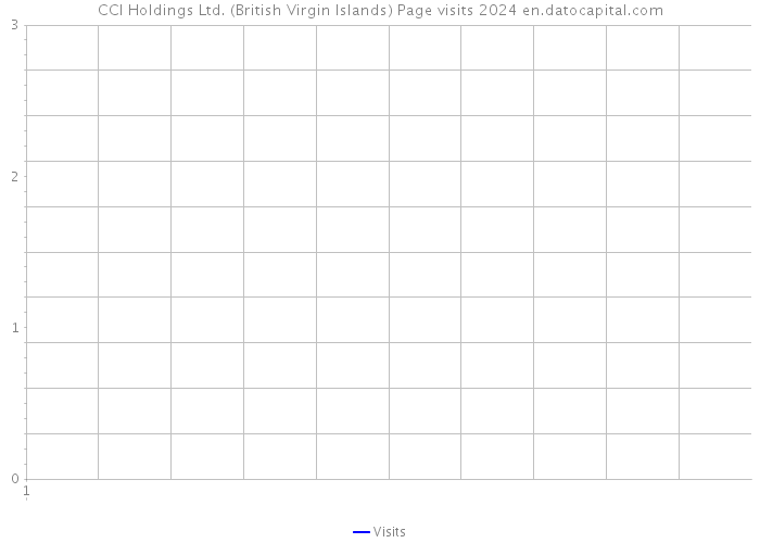 CCI Holdings Ltd. (British Virgin Islands) Page visits 2024 