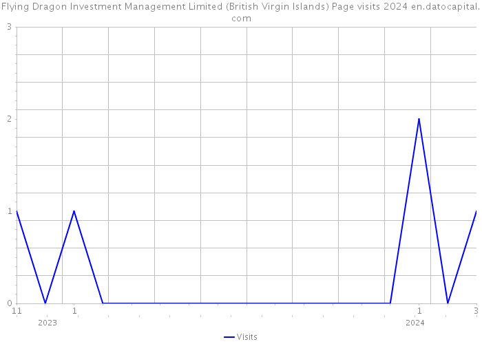 Flying Dragon Investment Management Limited (British Virgin Islands) Page visits 2024 