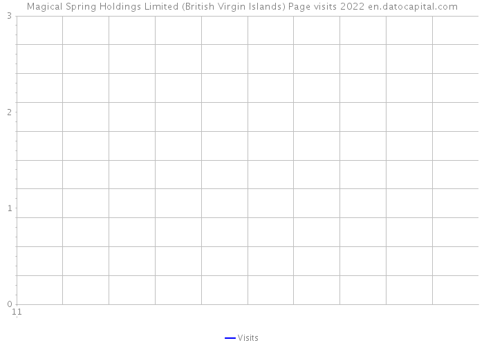 Magical Spring Holdings Limited (British Virgin Islands) Page visits 2022 
