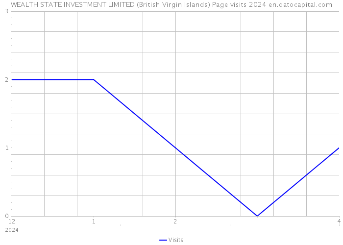 WEALTH STATE INVESTMENT LIMITED (British Virgin Islands) Page visits 2024 