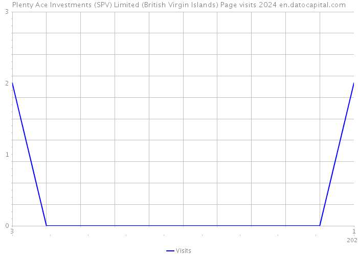 Plenty Ace Investments (SPV) Limited (British Virgin Islands) Page visits 2024 