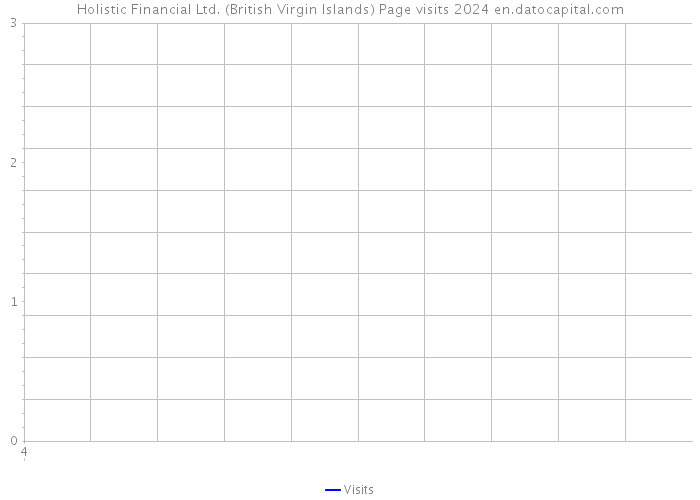 Holistic Financial Ltd. (British Virgin Islands) Page visits 2024 