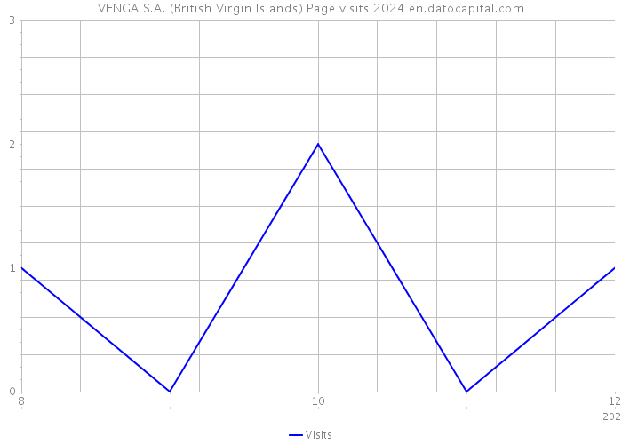 VENGA S.A. (British Virgin Islands) Page visits 2024 