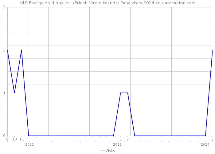 MLP Energy Holdings Inc. (British Virgin Islands) Page visits 2024 