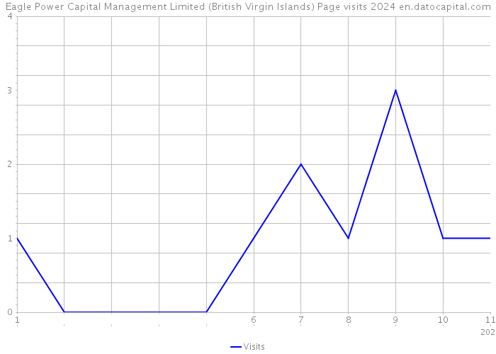 Eagle Power Capital Management Limited (British Virgin Islands) Page visits 2024 