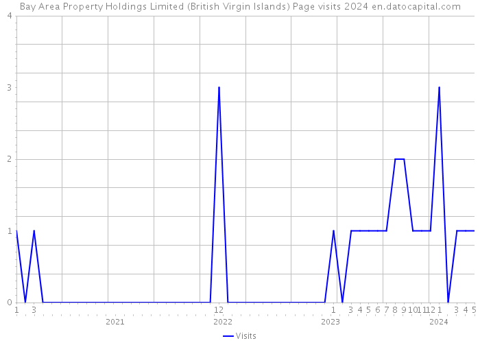 Bay Area Property Holdings Limited (British Virgin Islands) Page visits 2024 