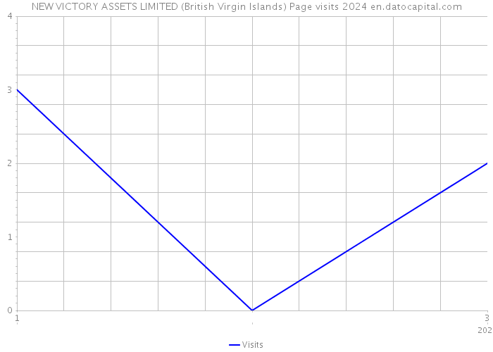 NEW VICTORY ASSETS LIMITED (British Virgin Islands) Page visits 2024 