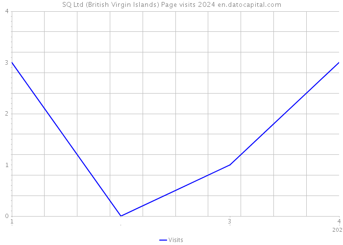 SQ Ltd (British Virgin Islands) Page visits 2024 