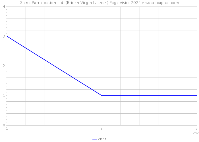 Siena Participation Ltd. (British Virgin Islands) Page visits 2024 