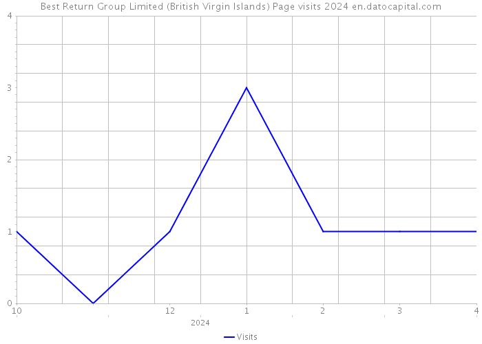 Best Return Group Limited (British Virgin Islands) Page visits 2024 