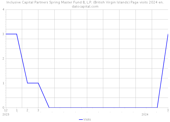 Inclusive Capital Partners Spring Master Fund B, L.P. (British Virgin Islands) Page visits 2024 