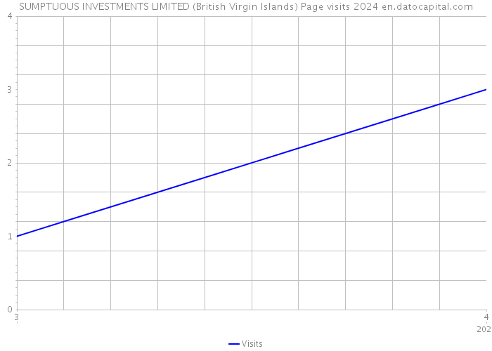 SUMPTUOUS INVESTMENTS LIMITED (British Virgin Islands) Page visits 2024 