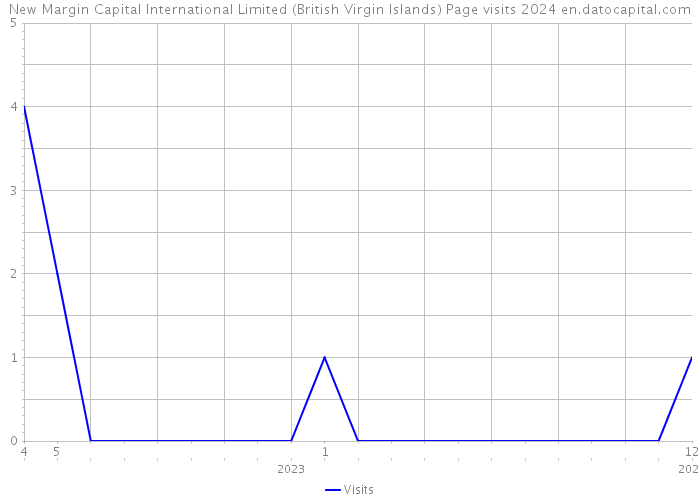 New Margin Capital International Limited (British Virgin Islands) Page visits 2024 